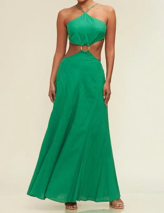 The Olivia dress- Green