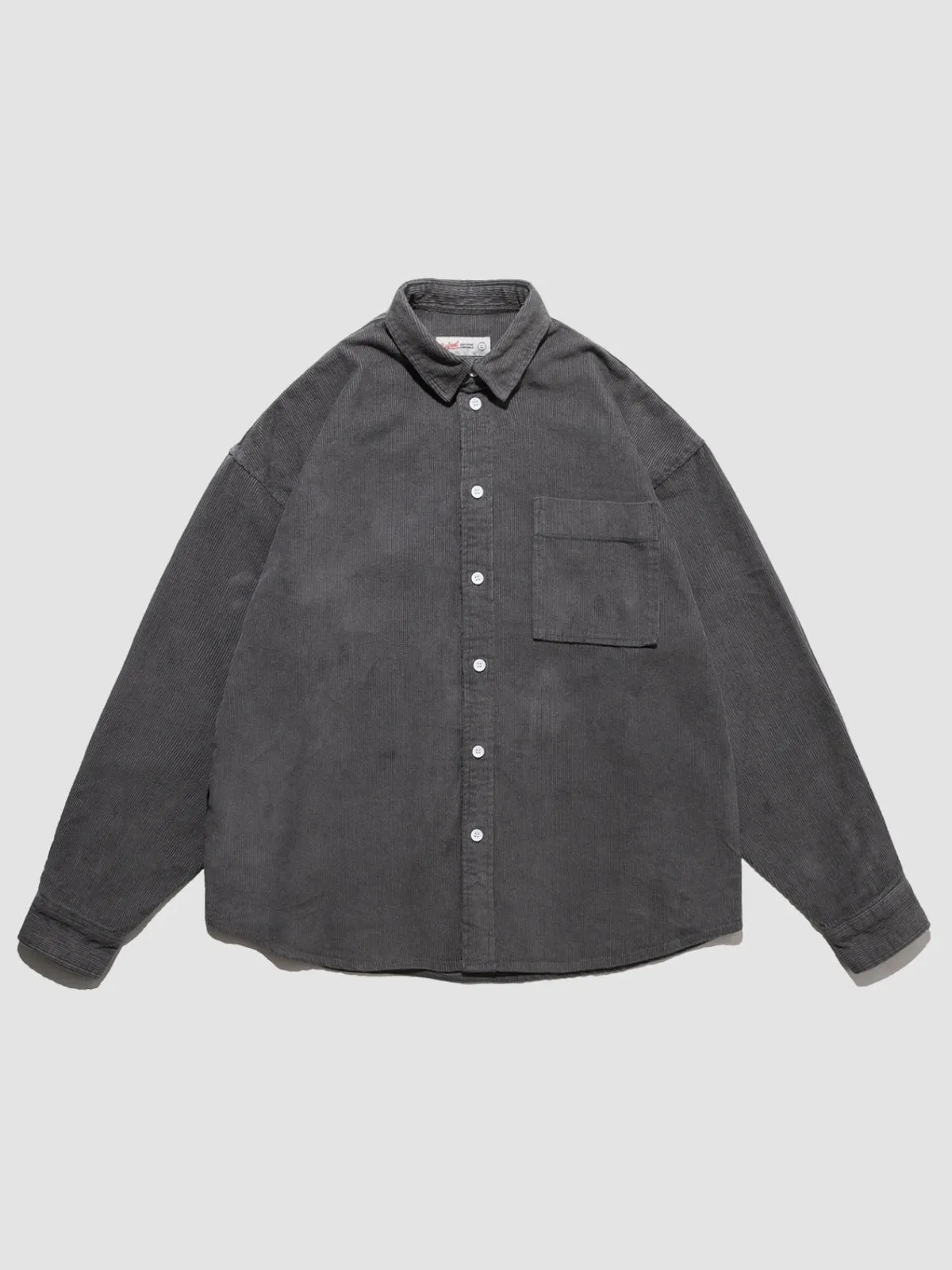 WLS Retro Corduroy Loose Warm Shirt