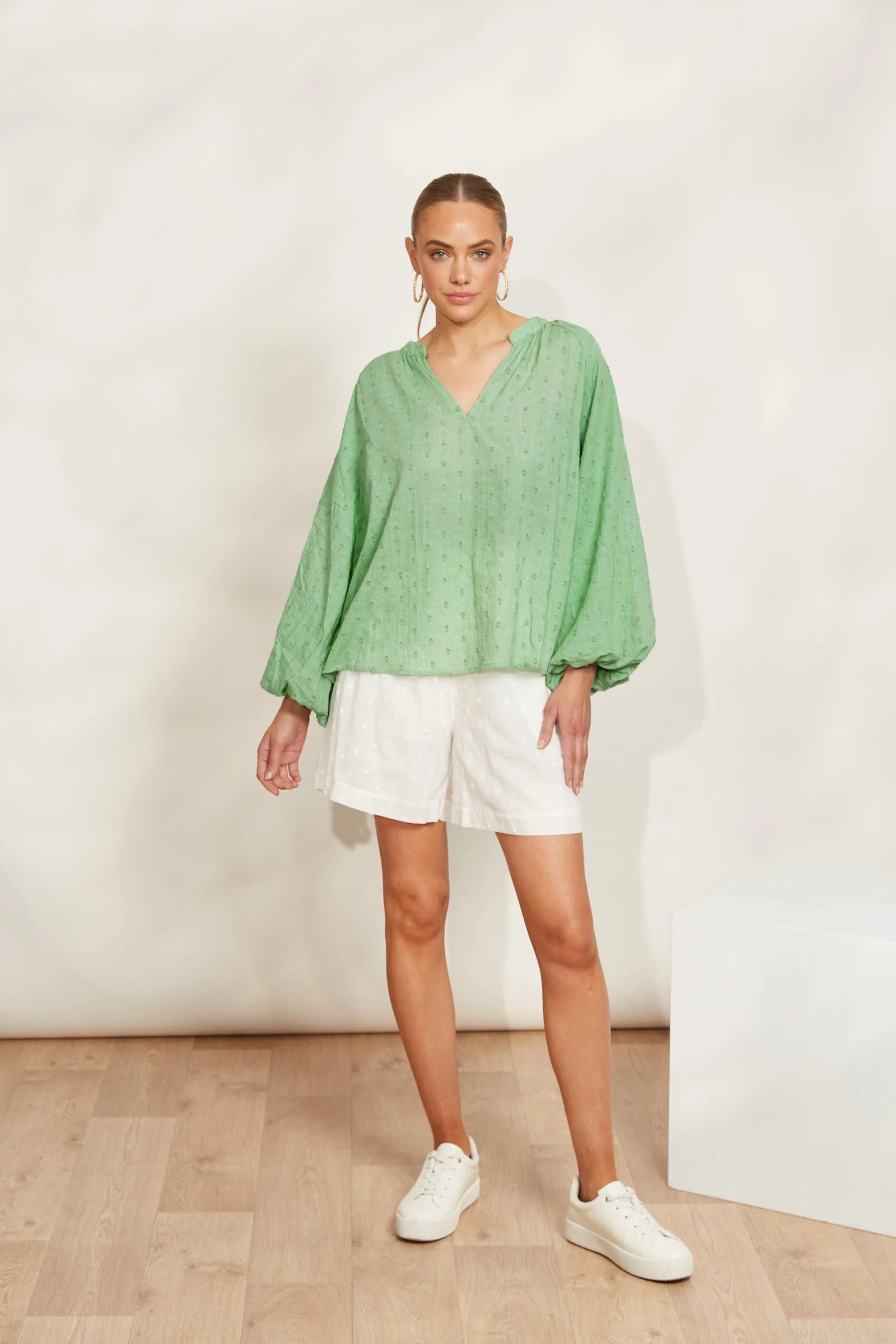 Zephyr Blouse - Jade