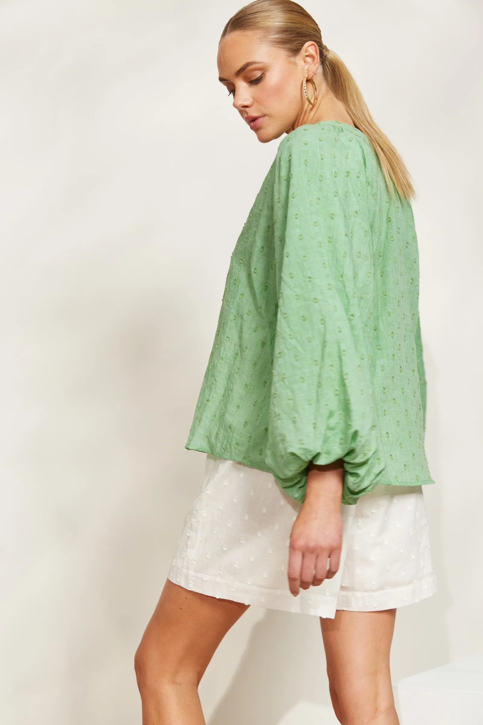 Zephyr Blouse - Jade